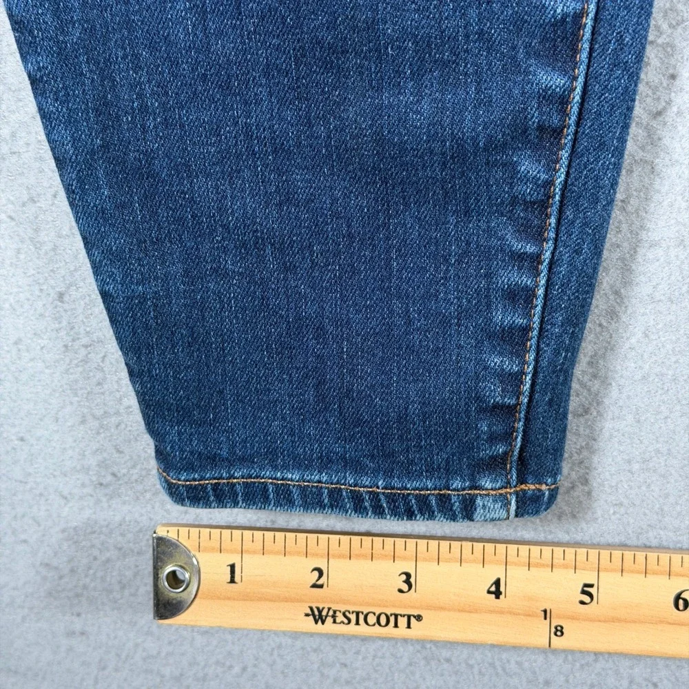 Madewell High Riser Skinny Jeans Dark Wash Blue B7131 Womens Size 31 Stretch‎
